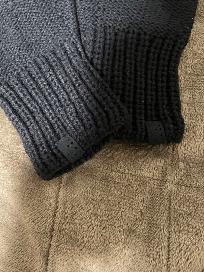 小物 DEVOA Knit glove cotton / cashmere