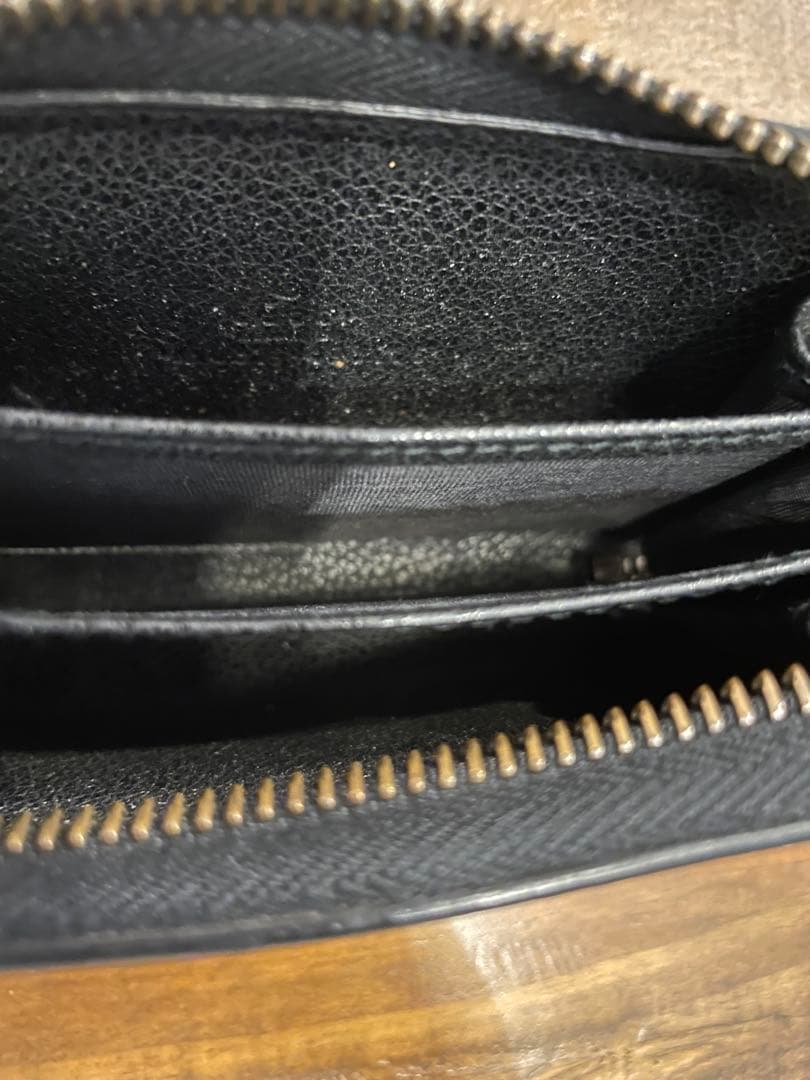 GUCCI 黒 レザー ケース 極美品