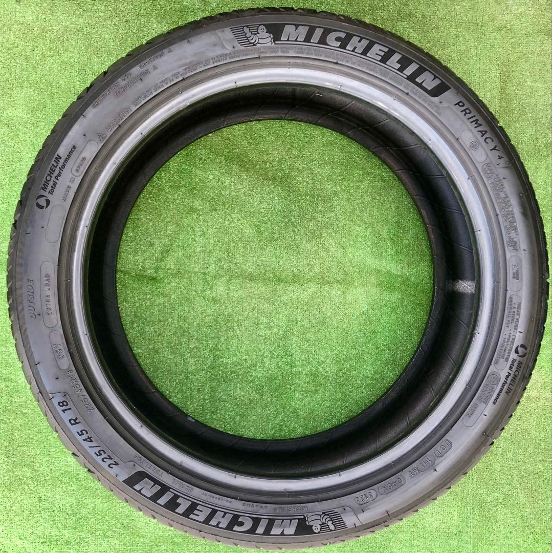 225/45 R18 MICHELIN Primacy 4ラジアルタイヤ
