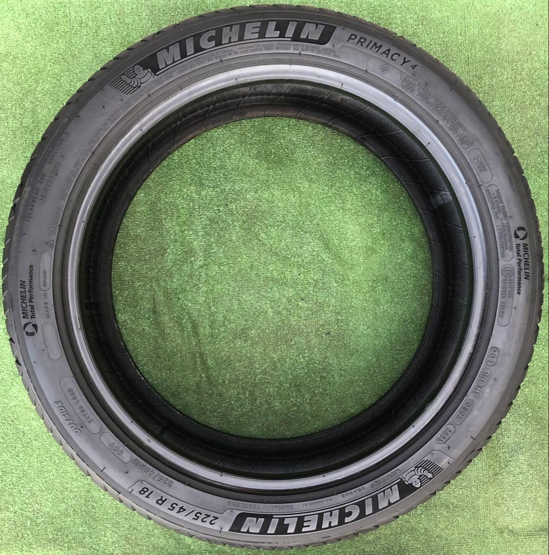 225/45 R18 MICHELIN Primacy 4ラジアルタイヤ