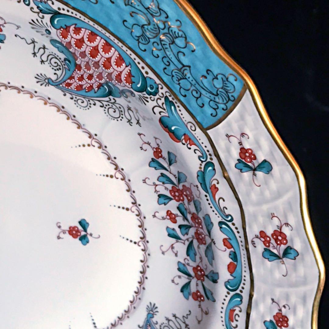 ヘレンド　トゥッピーニの角笛 デザートプレート 大 マスターペインターサイン