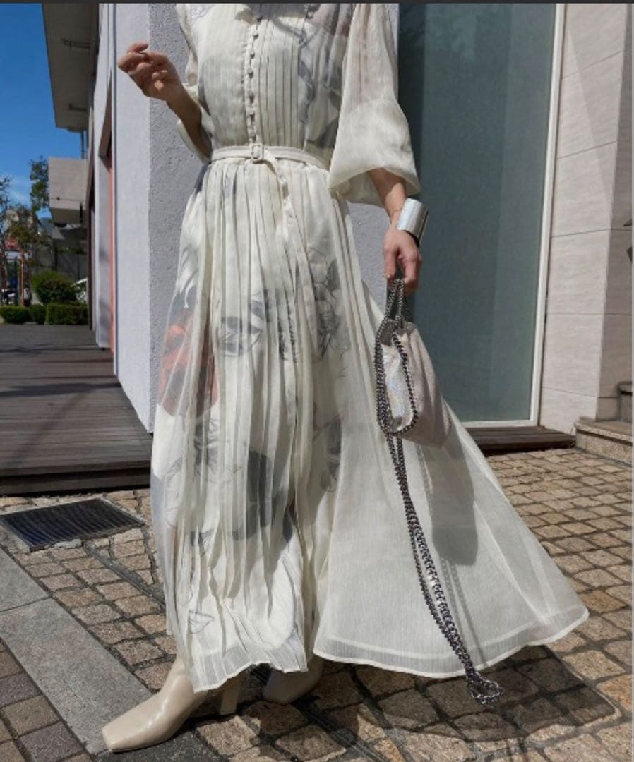 Ameri VINTAGE アメリヴィンテージELLA VEIL DRESS