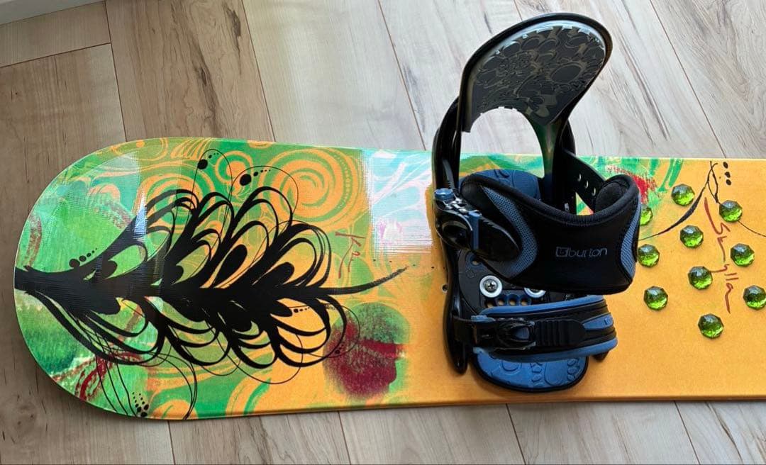 K2×Burton ボードセット　NAKEDケース付　レディース