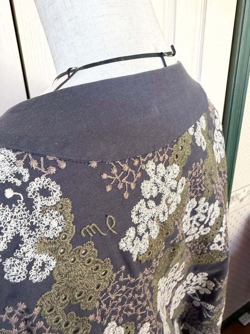 mina perhonen happy camouflage コート裏地難あり