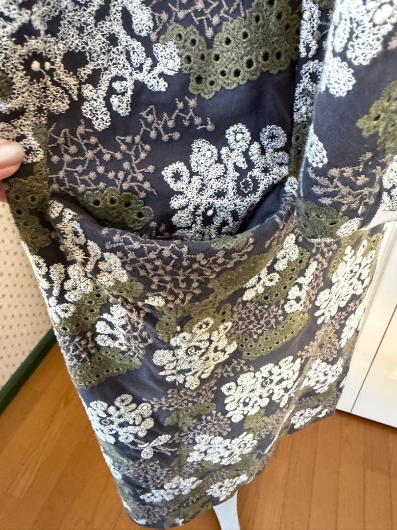 mina perhonen happy camouflage コート裏地難あり