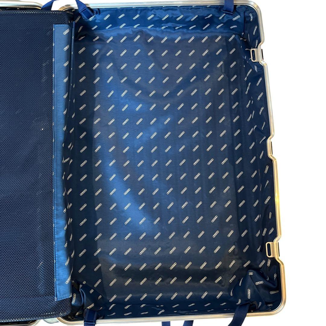 【希少・廃盤】青ロゴ リモワ トパーズ 推定84L 4輪 プルタブ 大容量