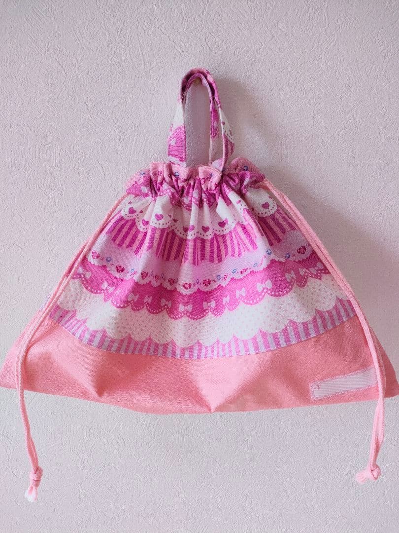 ハンドメイド 入園入学グッズ 女の子 オーダーページ 巾着袋 お着替え袋 上靴袋