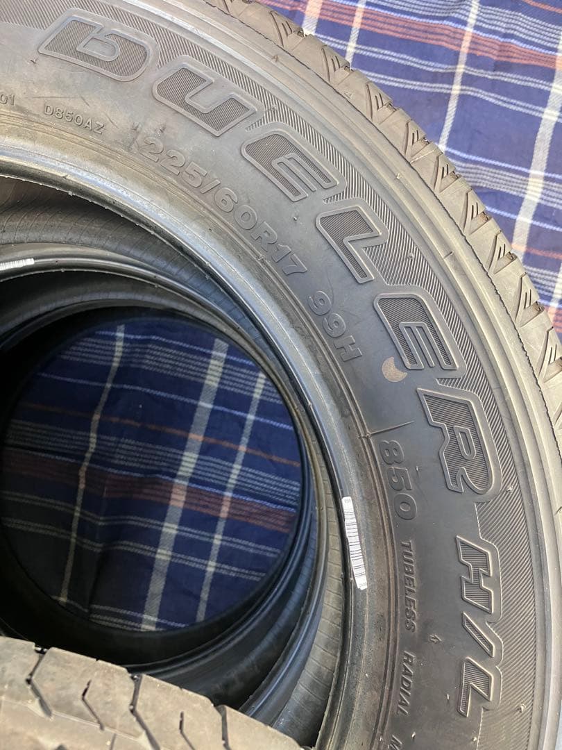 (未使用)埼玉 ブリヂストンDUELER H/L 850 225/60R17