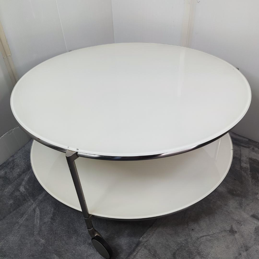 IKEA オールドイケア strind ガラステーブル　コーヒーテーブル　廃番品