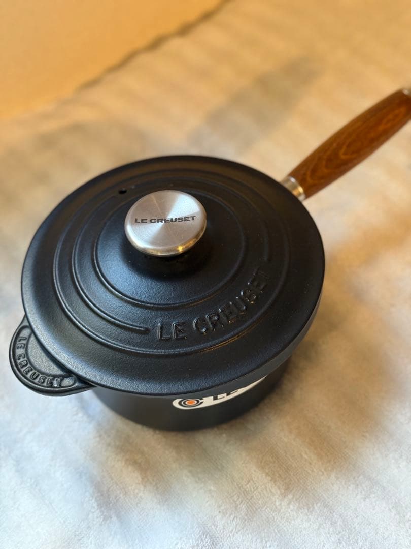 LE CREUSET 片手鍋 18cm 黒