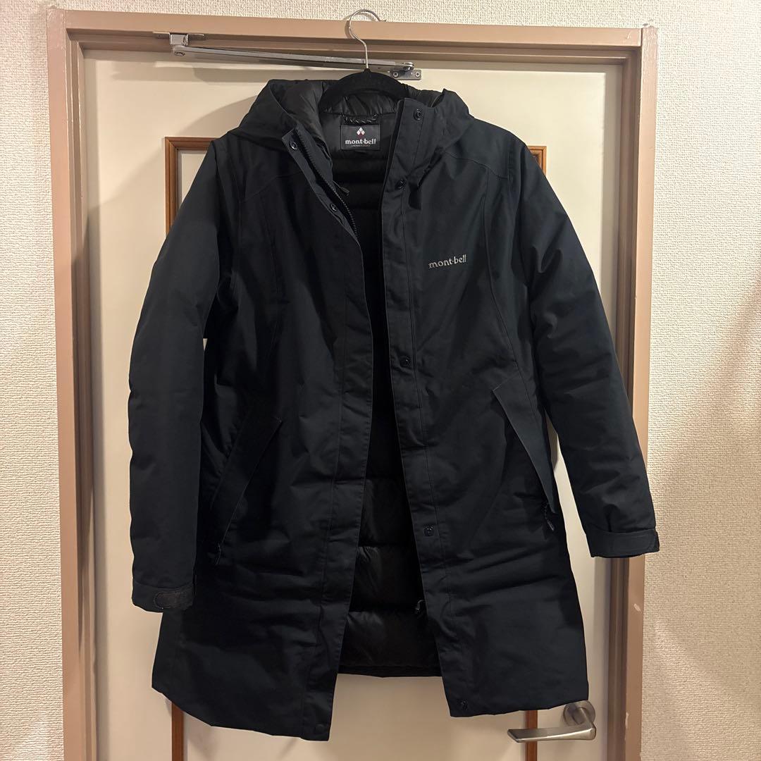 美品✨モンベル ベルニナダウンコート　ダウンジャケット　ブラック　極暖　値下げ