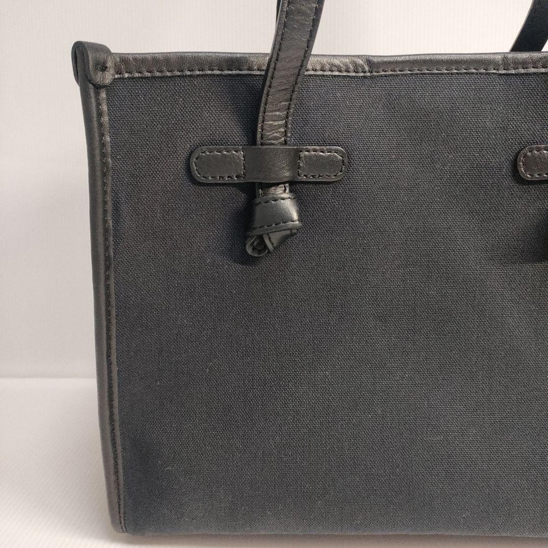【人気✨️】GIANNI CHIARINI マルチェッラＳ　ブラックトートバッグ