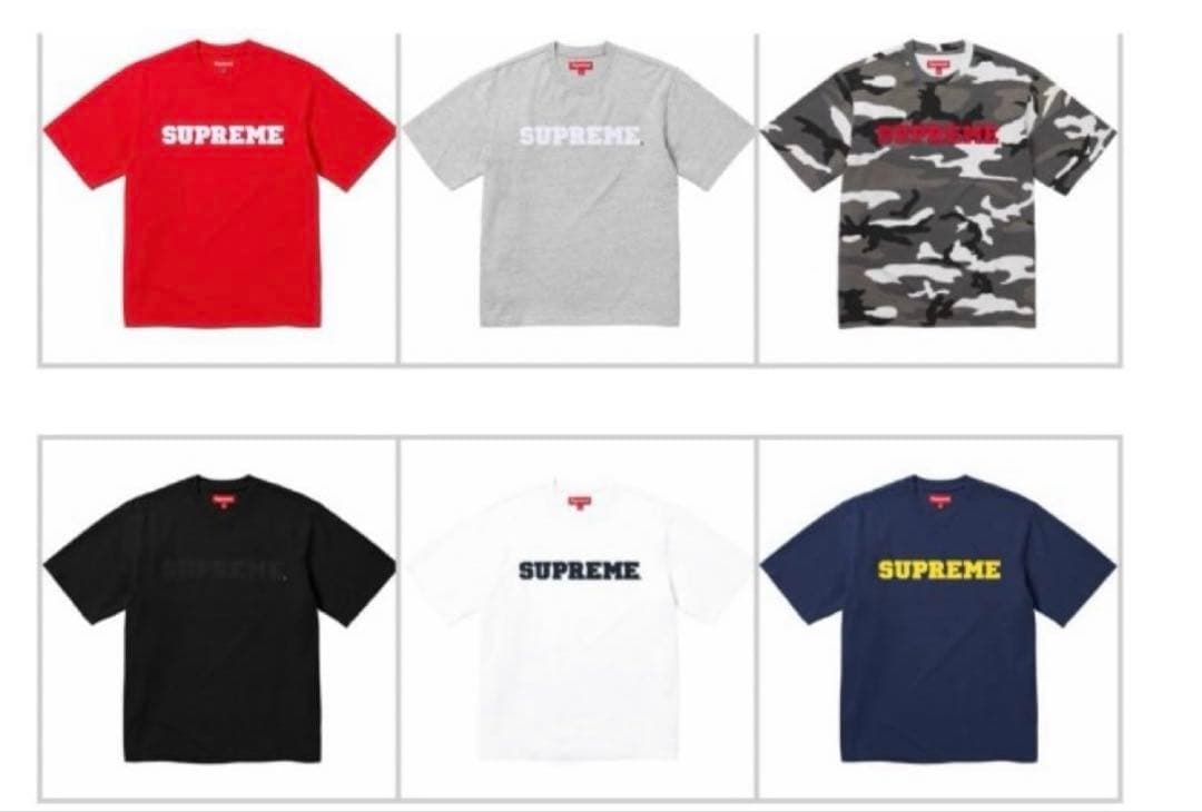SUPREME Collegiate S/S Top Tシャツ XLカレッジ