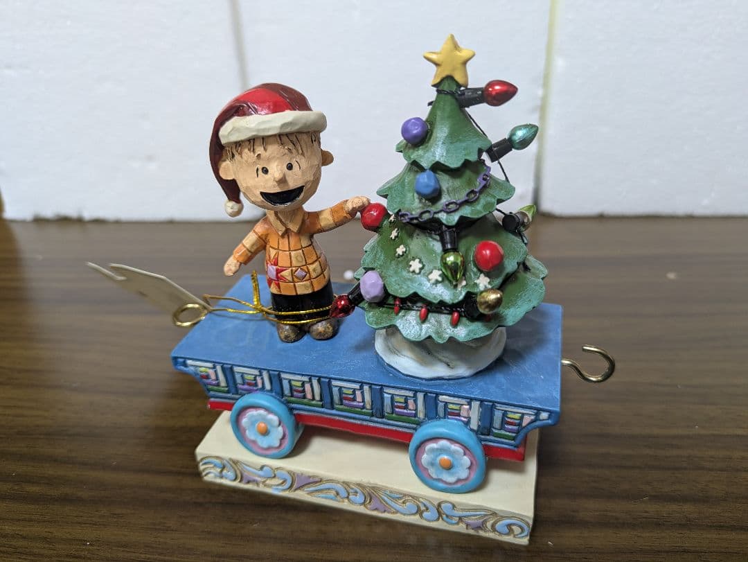 【単品】ジムショア スヌーピー　ライナス　 クリスマス列車