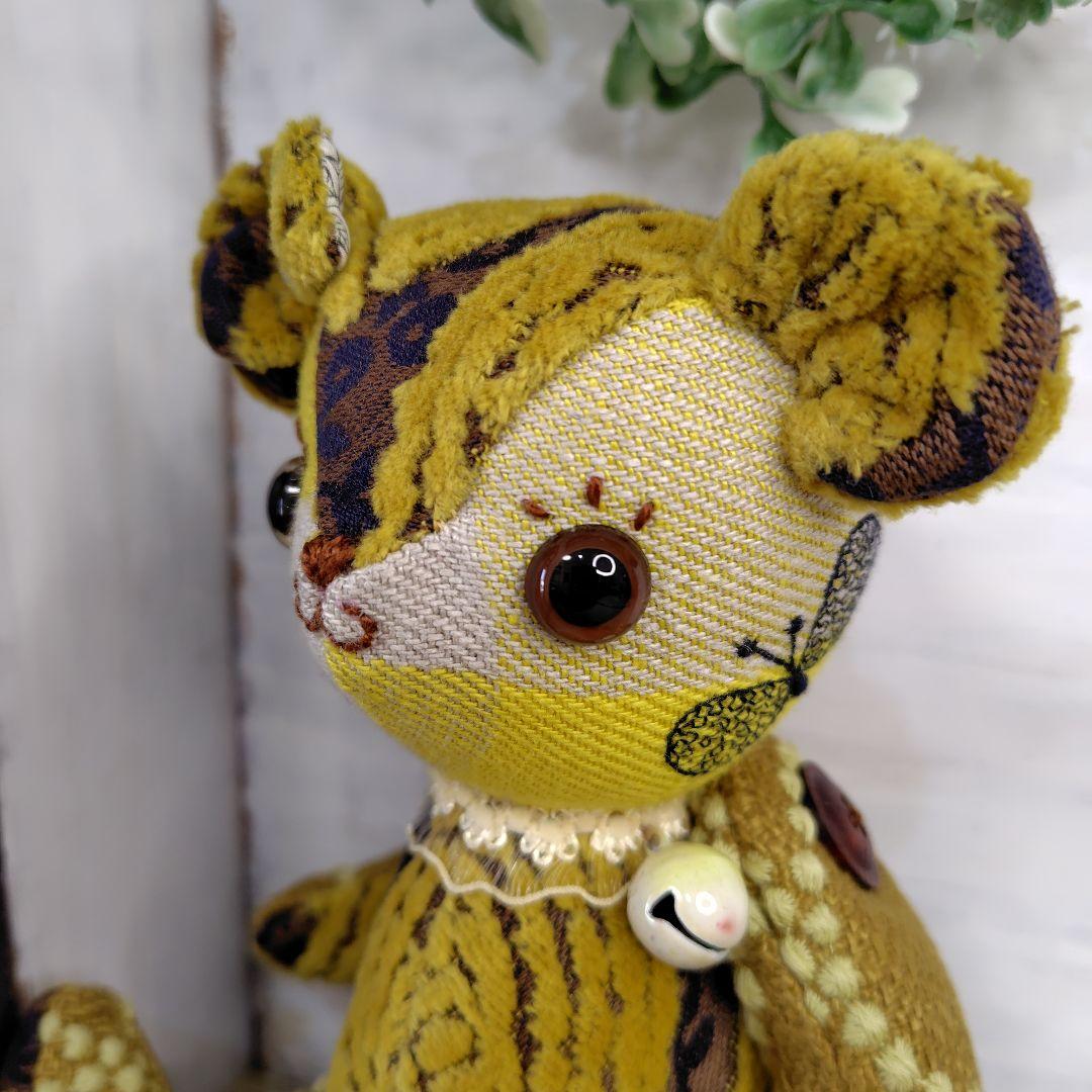 ゆ*こ様 【オークションです】ミナペルホネン＊ハンドメイド＊ぬいぐるみ＊テディベ