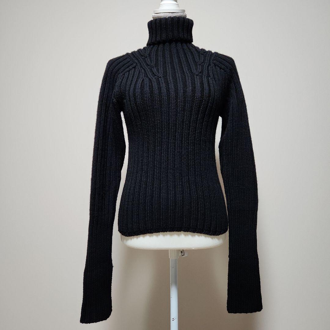 2016 AW　Y's　ワイズ　ヨウジヤマモト　タートルネック ニットセーター