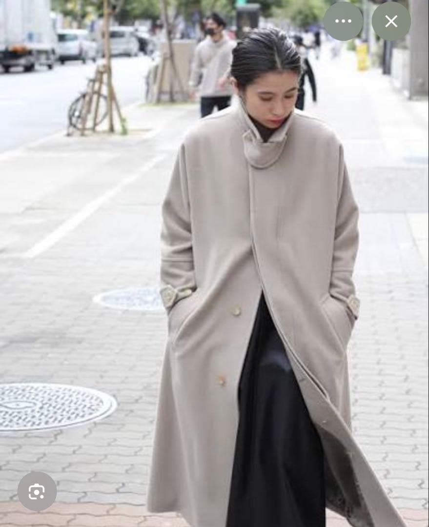 AURALEE ベージュ ロングコート