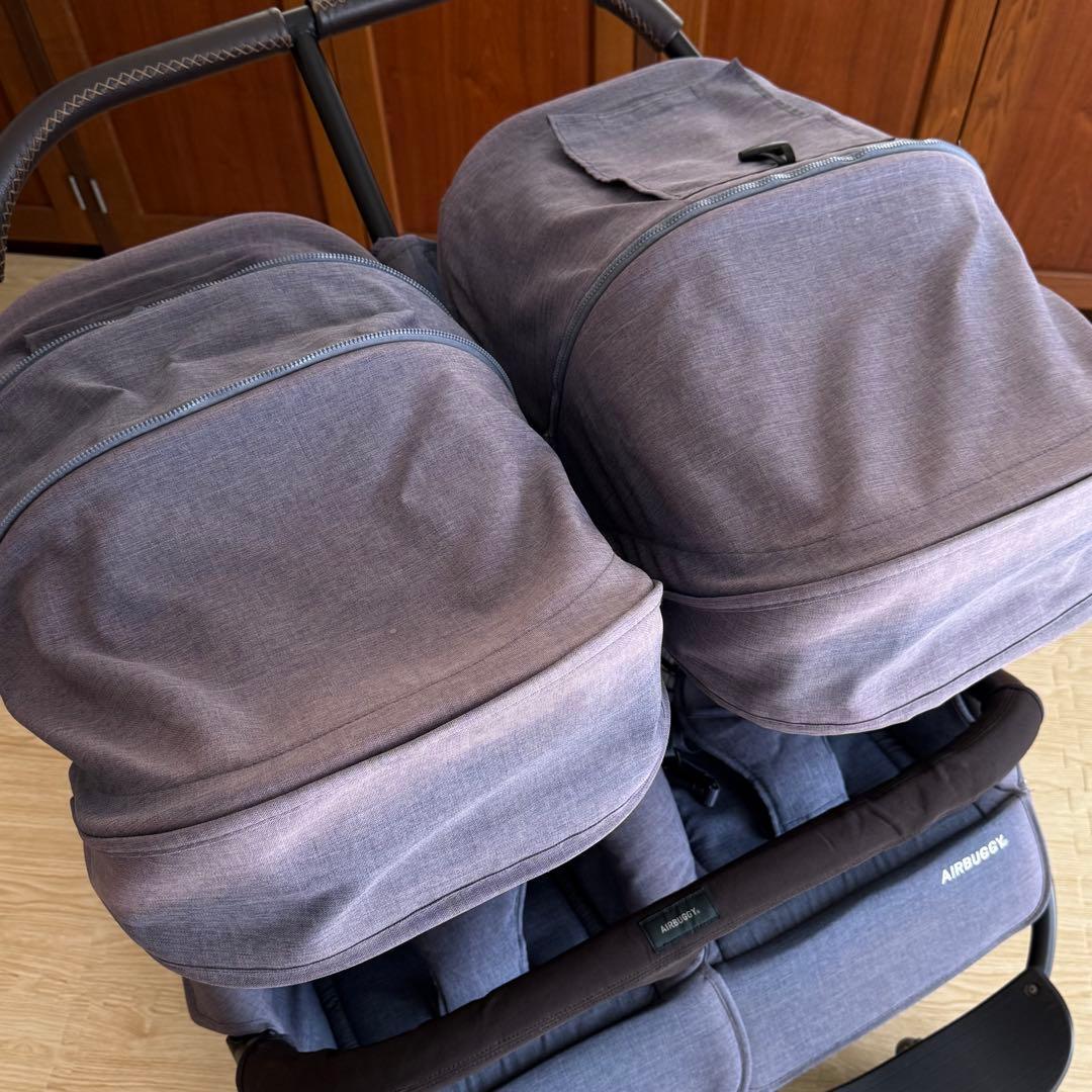 【付属品多数】エアバギー ココダブルEX ネイビー フロムバース　85-6