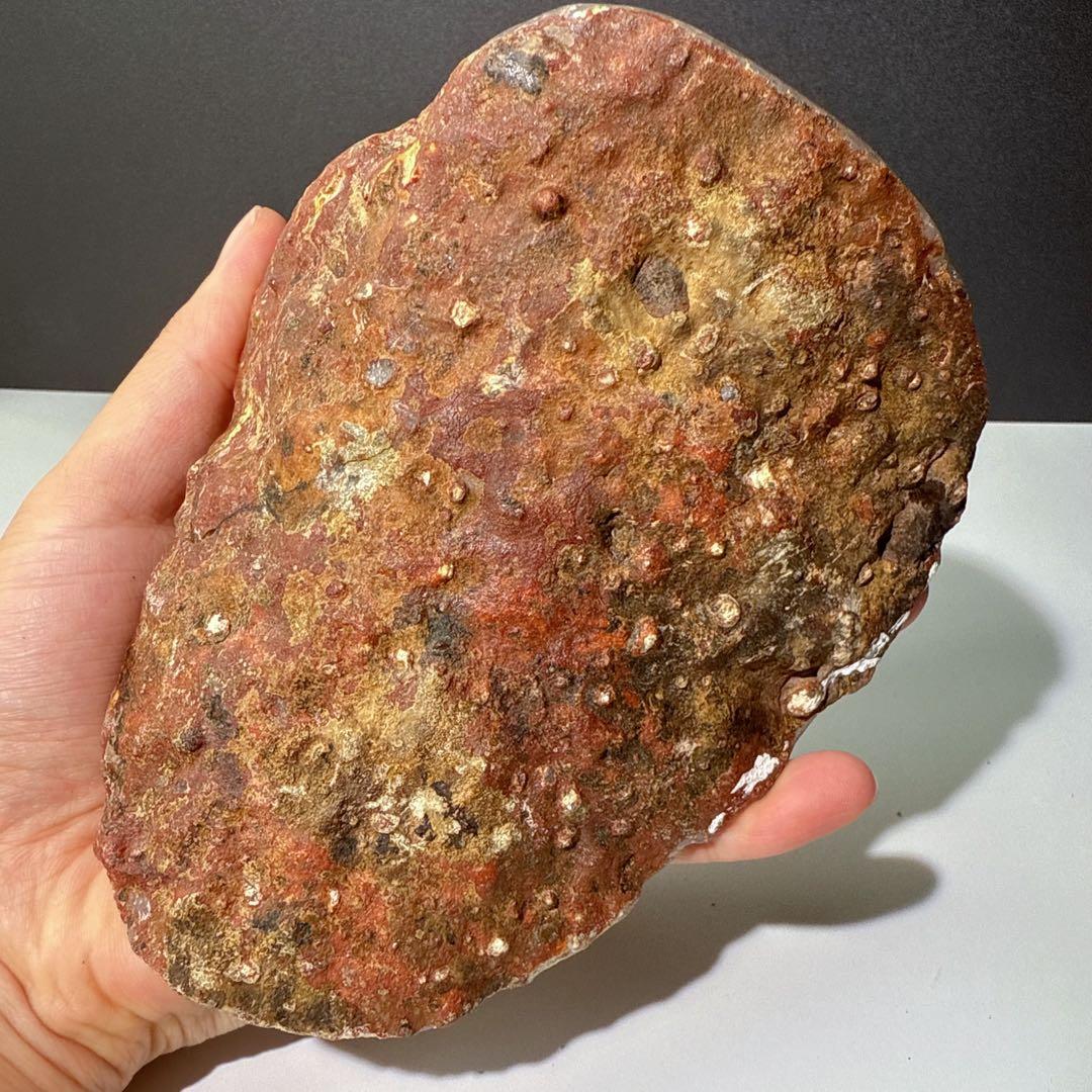 天然石ピンクアメジストの原石　置物　鉱物NO.072707