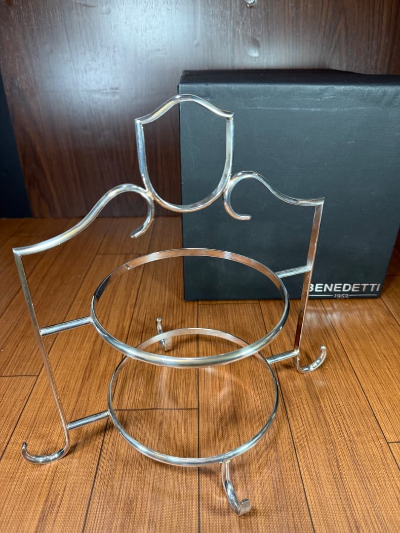 【新品】ケーキスタンド アトリエジュンコ richard 銀製