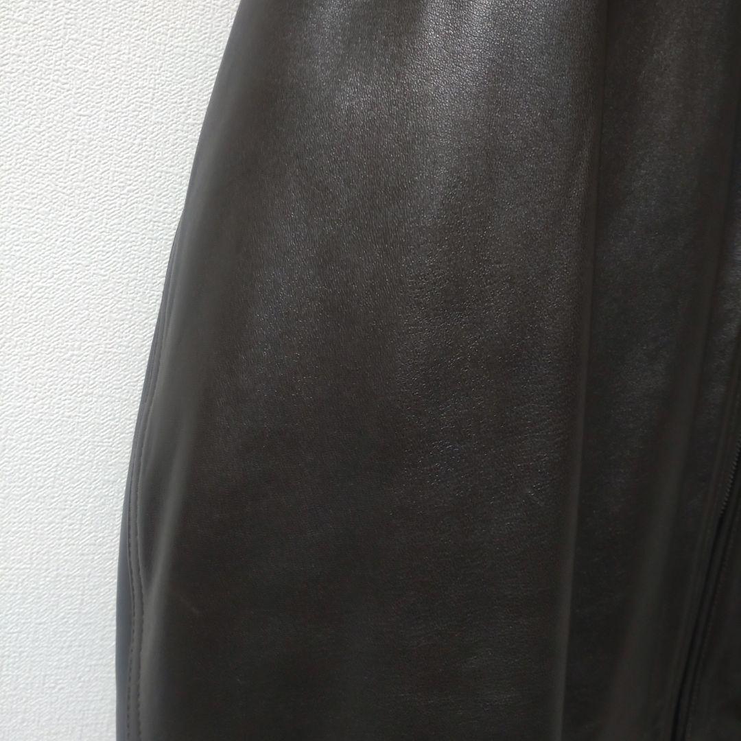 【極美品】EMMETI JURI シングルライダース　MARRONE 48タグ付