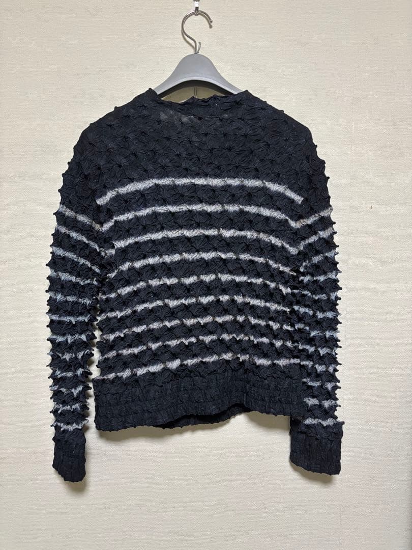 トップス MASU 25FW SPIKY PABLO CARDIGAN - NAVY 46