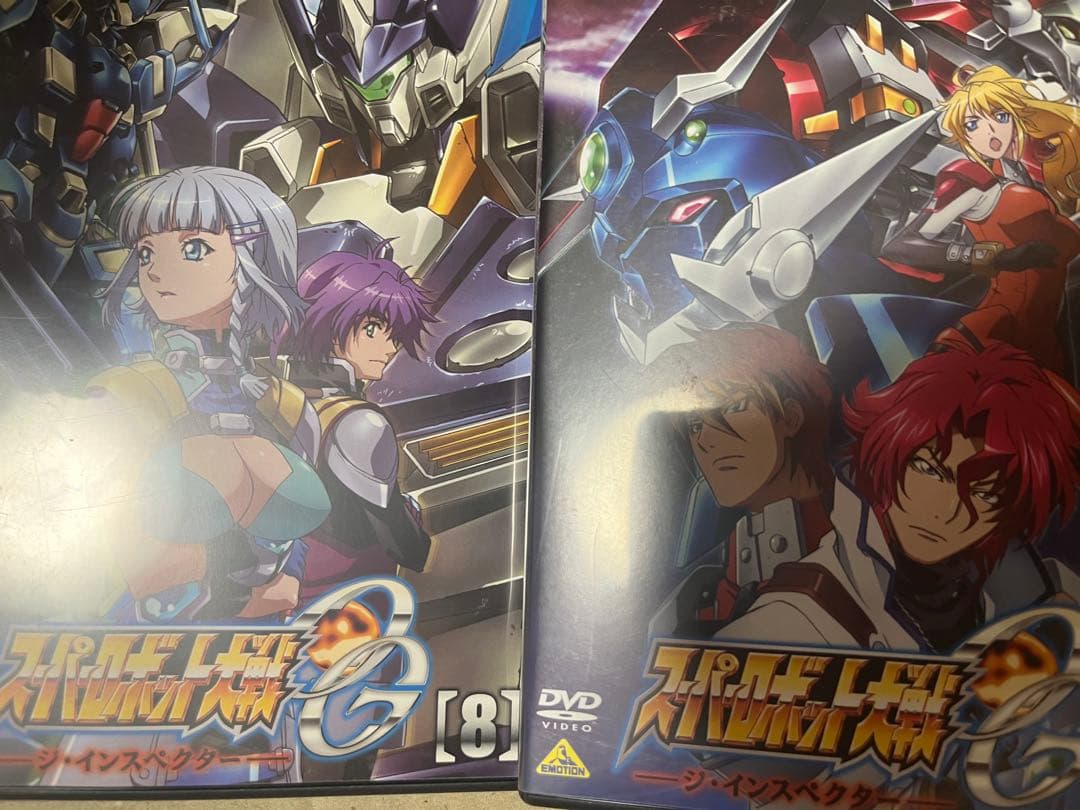 スーパーロボット大戦OG ジインスペクター ディバインウォーズ　ova 全巻