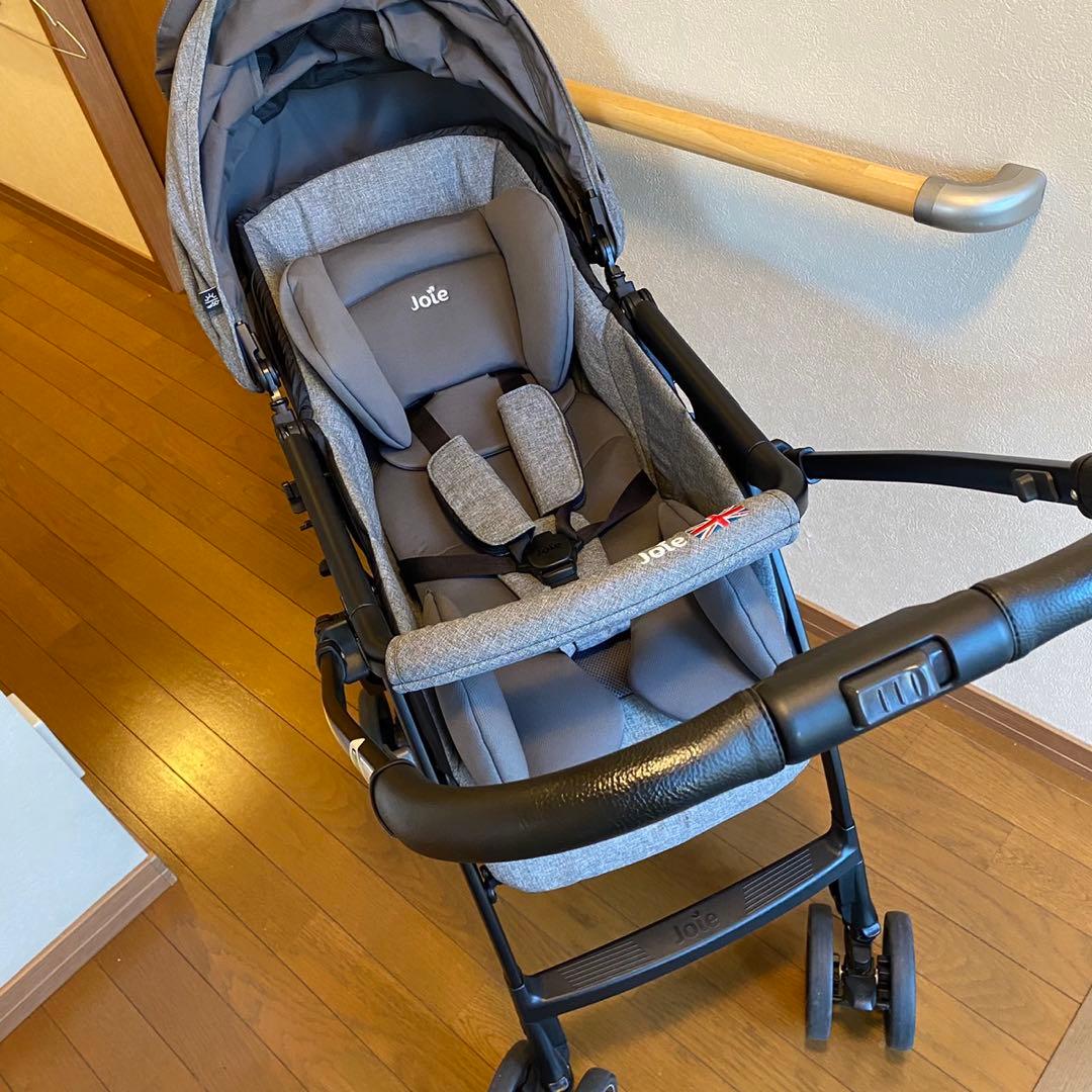 【KATOJI】Joie スマバギ4WD クロム 両対面式 グレー 1ヶ月〜3才