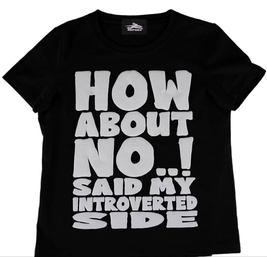 xenoreport Tシャツ HOW ABOUT NO TEE 黒 ブラック