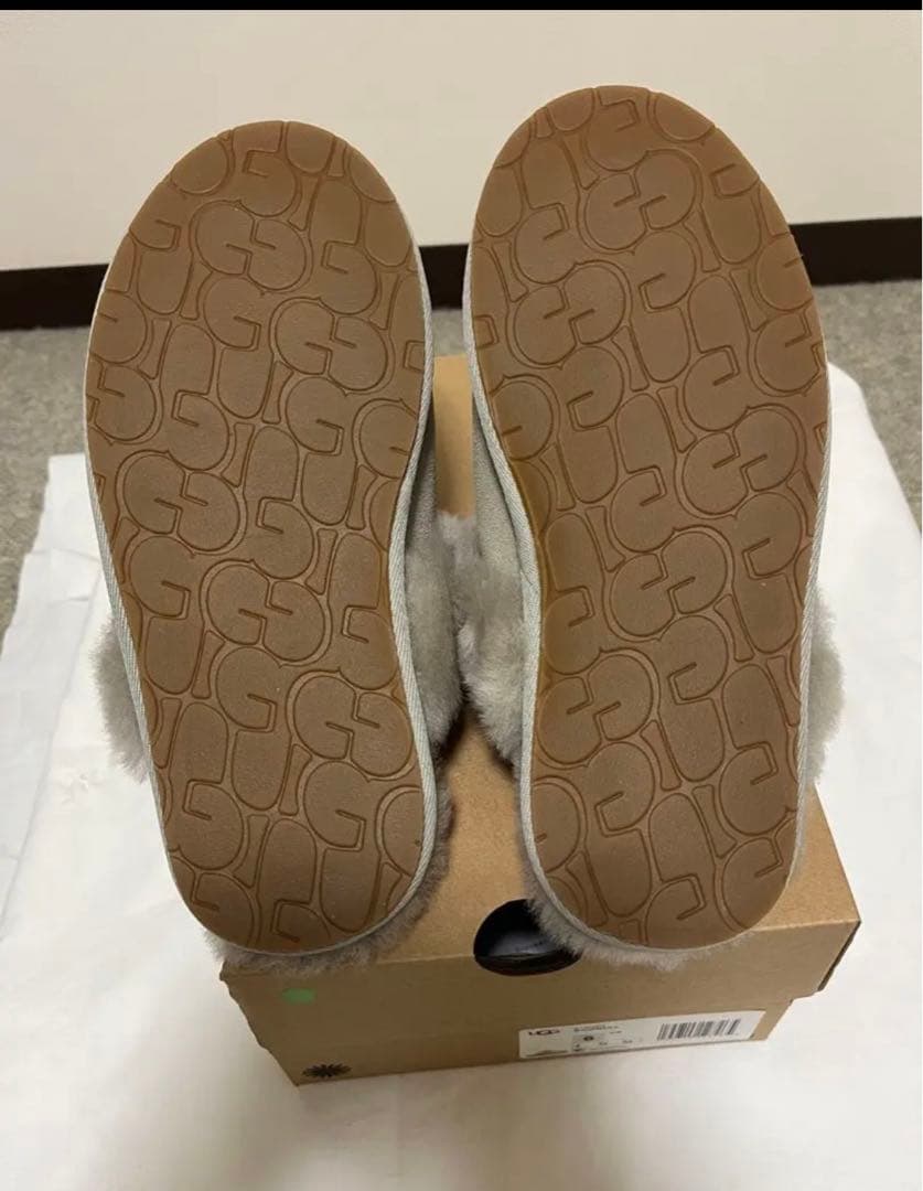 UGG ルームスリッパ、サンダル　グレー　箱無し