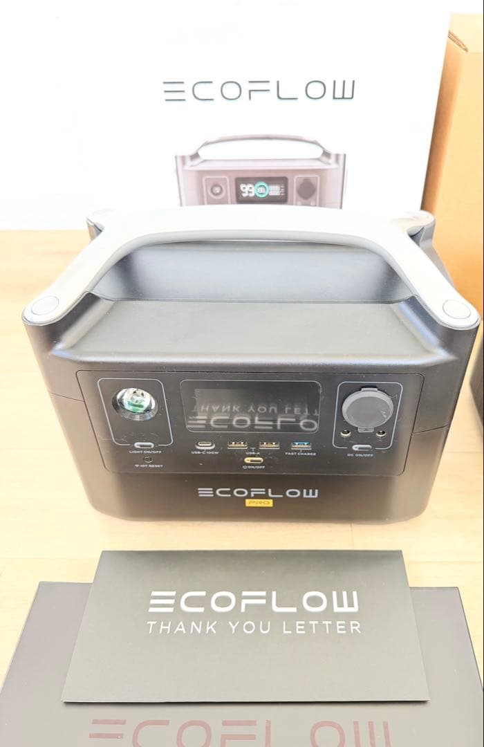 セール1日まで⭐︎ECOFLOW  Proポータブル電源⭐︎