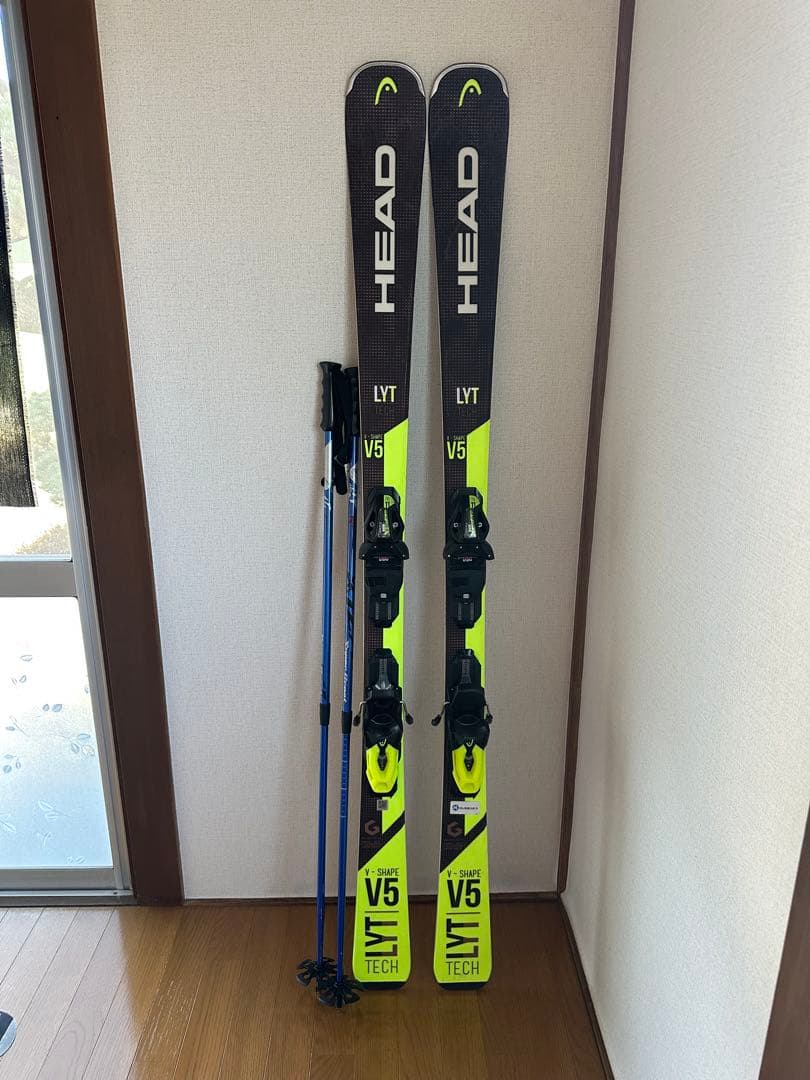 HEAD ヘッド スキー板V-SHAPE V5 LYT TECH 163cm