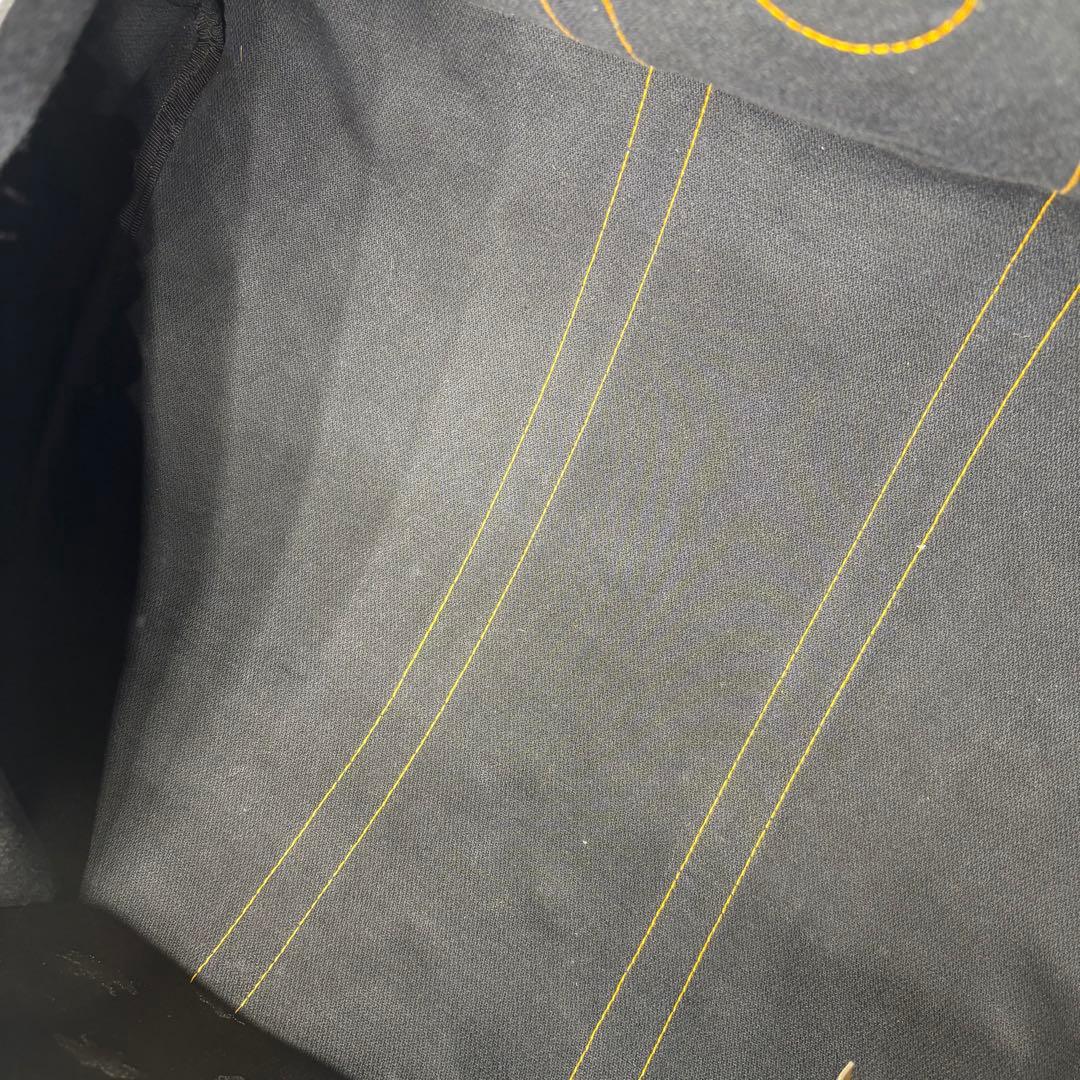 ✨美品✨ハンティングワールド ボストンバッグ ナイロン×レザー ブラック