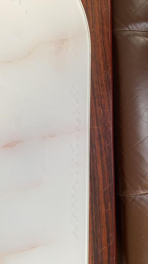 【三色変化LEDミラー 】ホワイトドレッサー訳あり品201-100-02