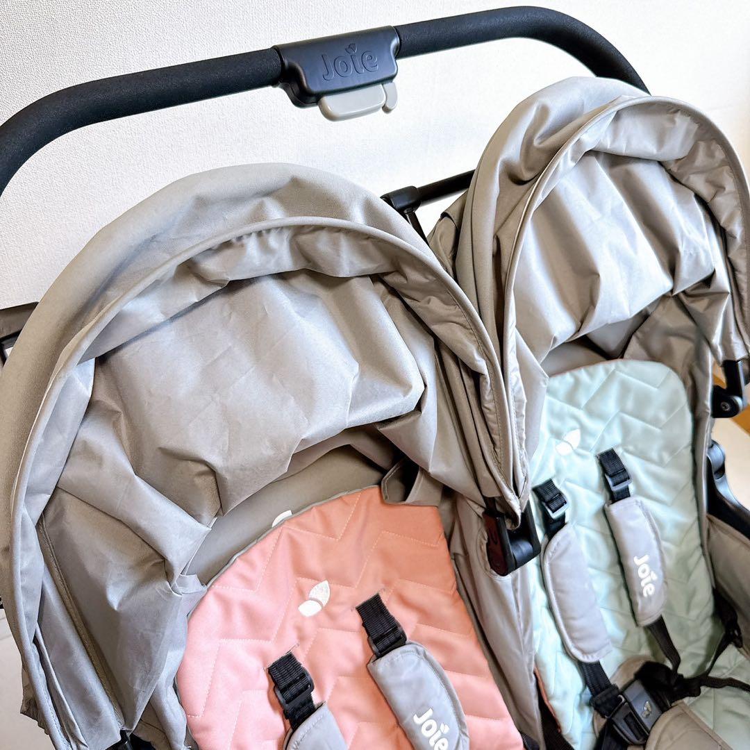 【美品】joie ジョイー　エアツイン　ネクター&ミネラ　ベビーカー　二人乗り