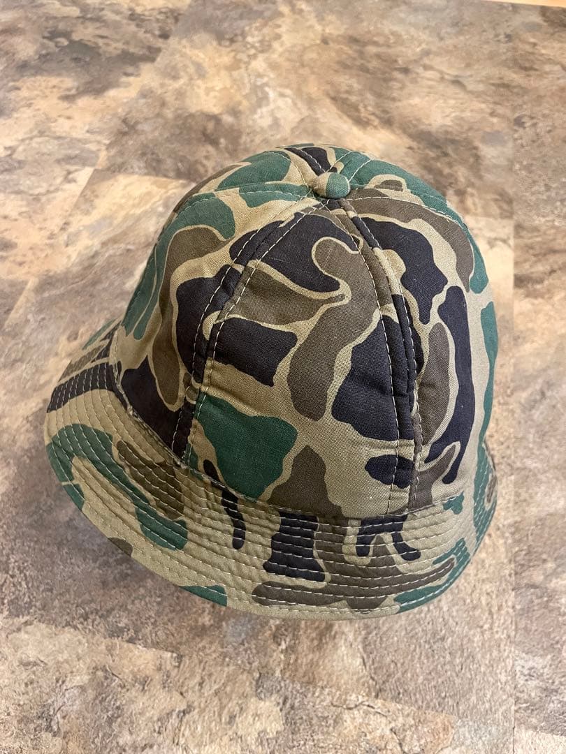 70〜80s Dorfman Pacific社製 フロッグスキン カモ柄 ハット