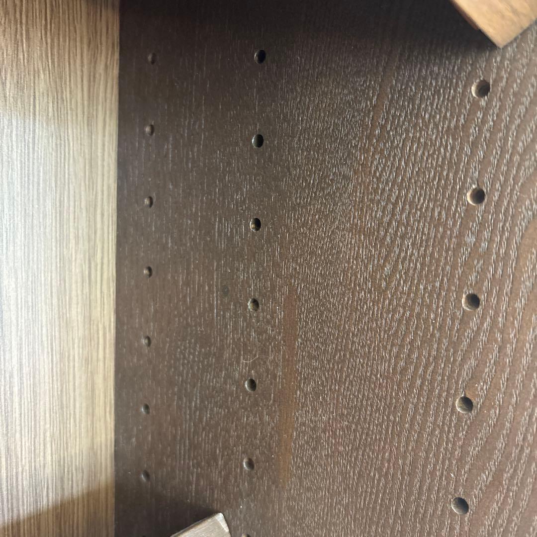 本日まで　無印良品 木製シェルフ 本棚　可動式棚　ダークブラウン