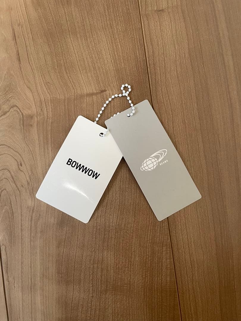 BOWWOW BEAMSライトブルー ダメージ加工 オーバーサイズシャツ