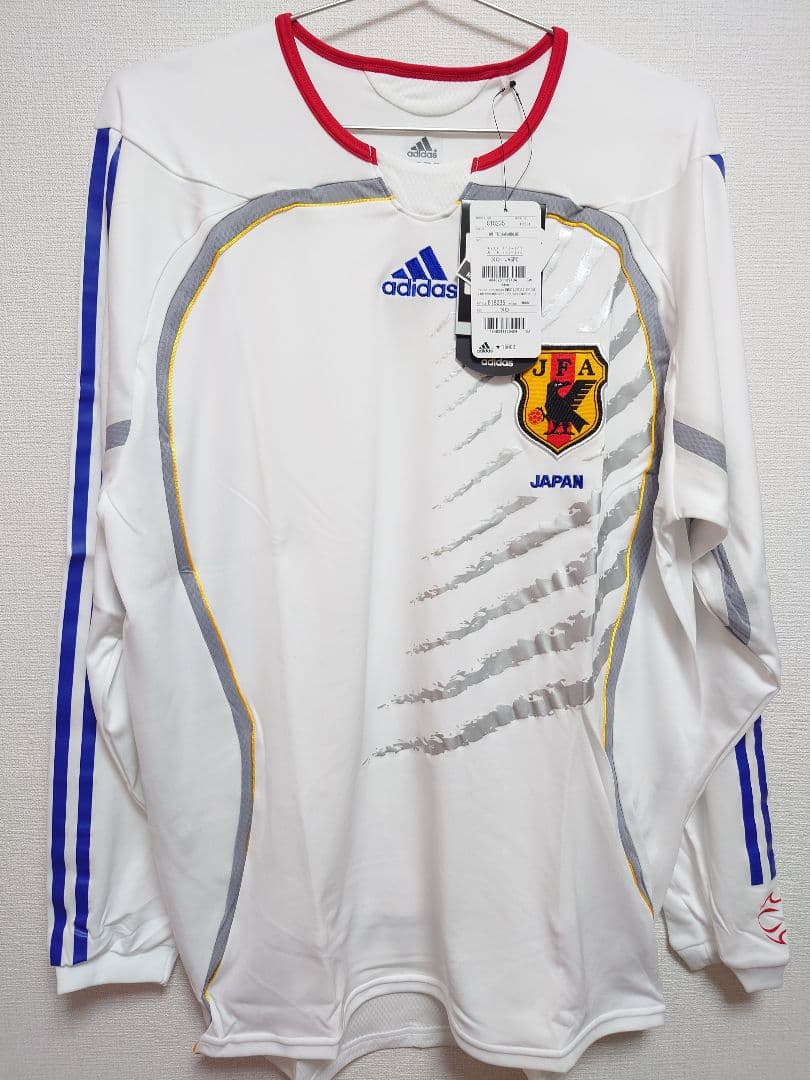 選手支給品　新品　adidas　2006 日本代表　アウェイ　長袖
