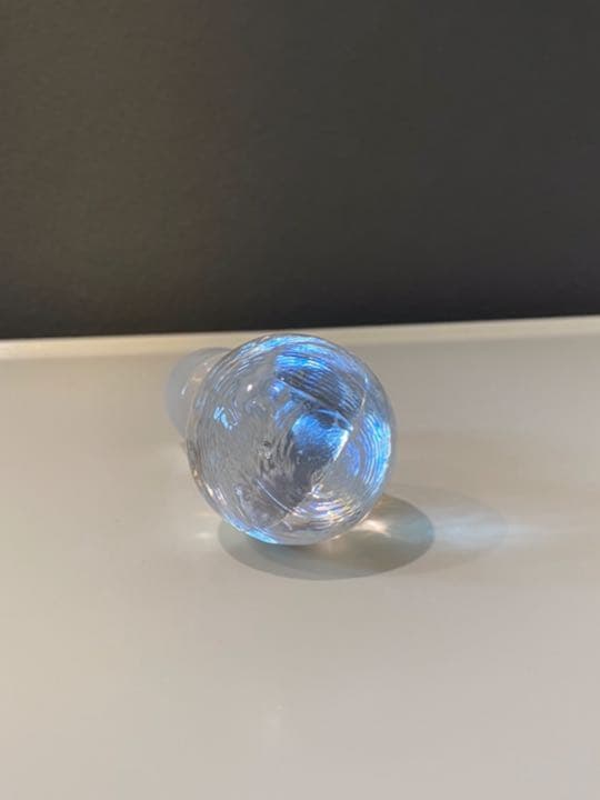 アンティーク ガラス 丸蓋 フラワーベース 小瓶 アンティーク 蓋付