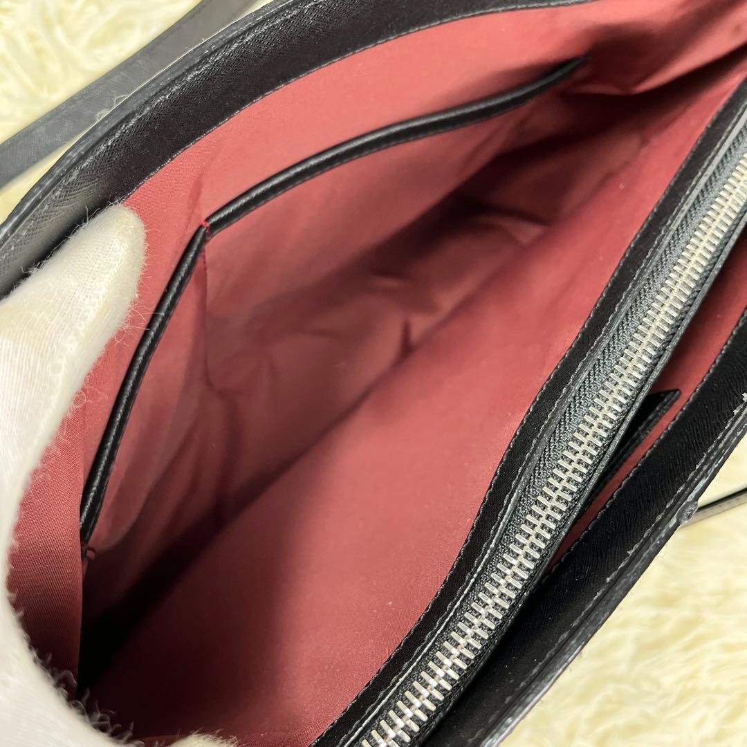 【極美品/現行近】BALLY トートバッグ ビジネス トレスポ レザー ブラック