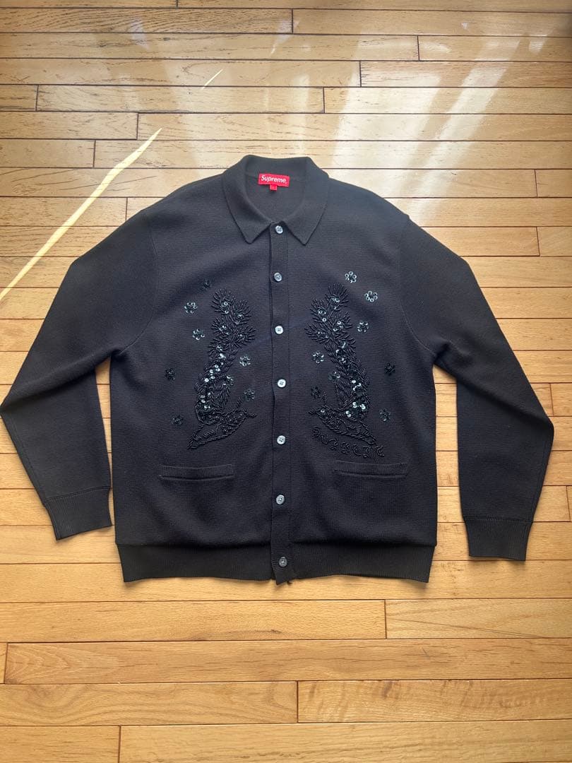 Supreme 23SS コットンカーディガン