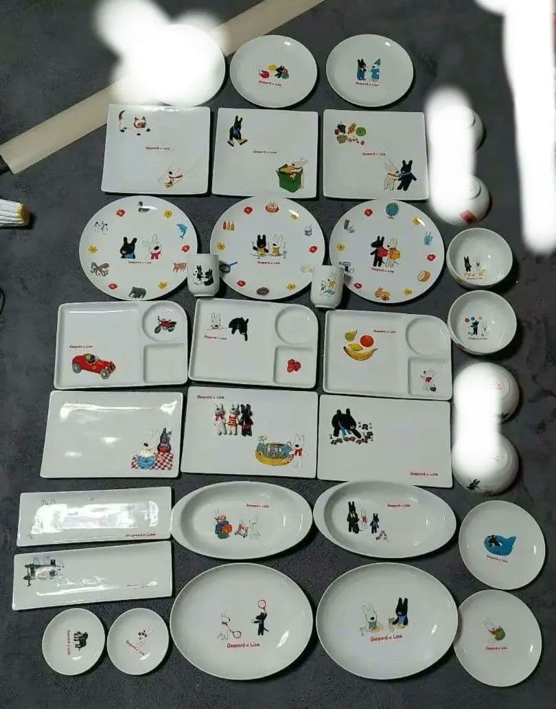 リサとガスパール　お皿他