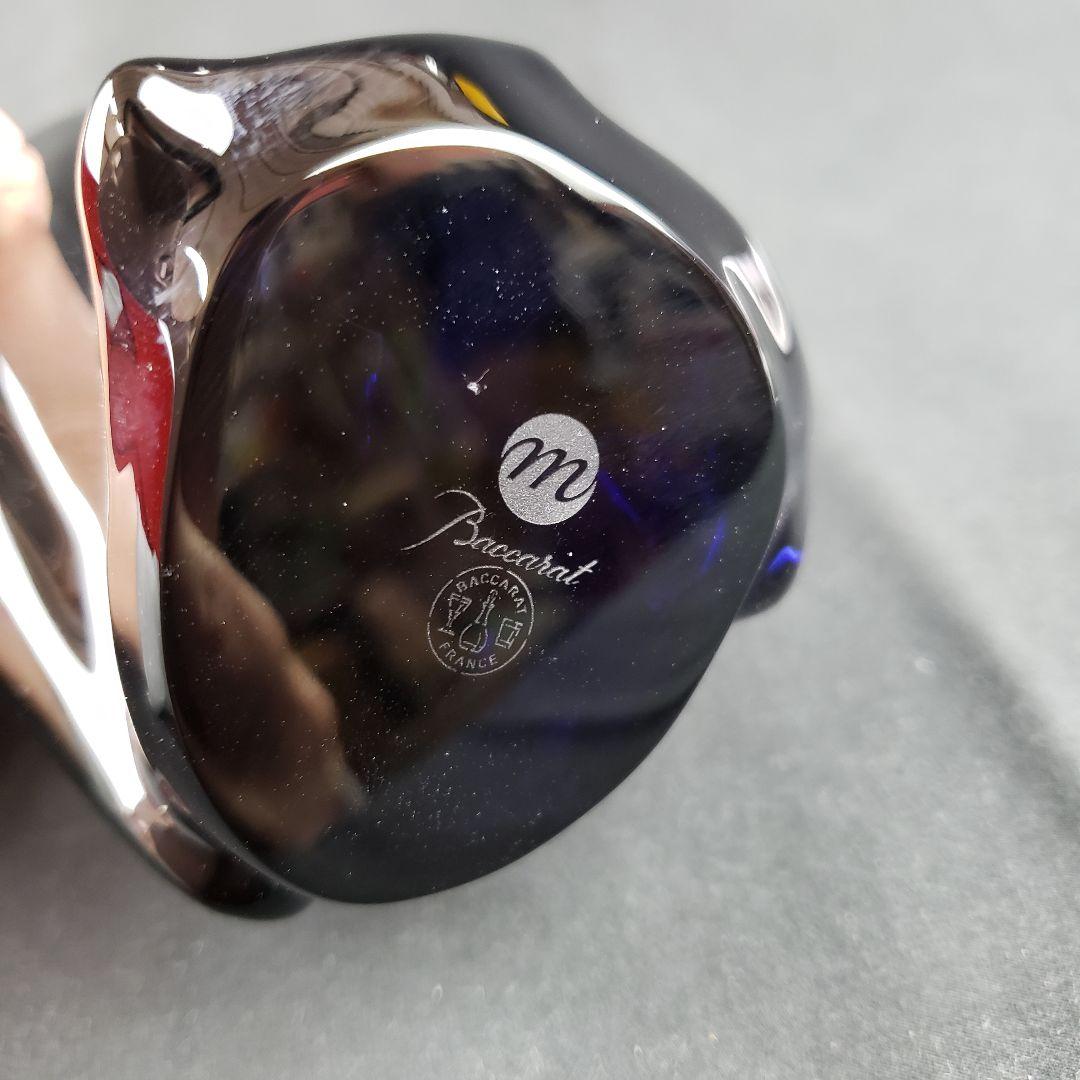 バカラ フクロウ 梟 ふくろう ミッドナイト クリスタル クリスタルガラス 箱付