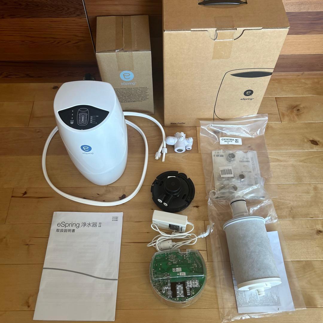 アムウェイ eSpring 浄水器Ⅱ 2019年製 新品カートリッジ セット