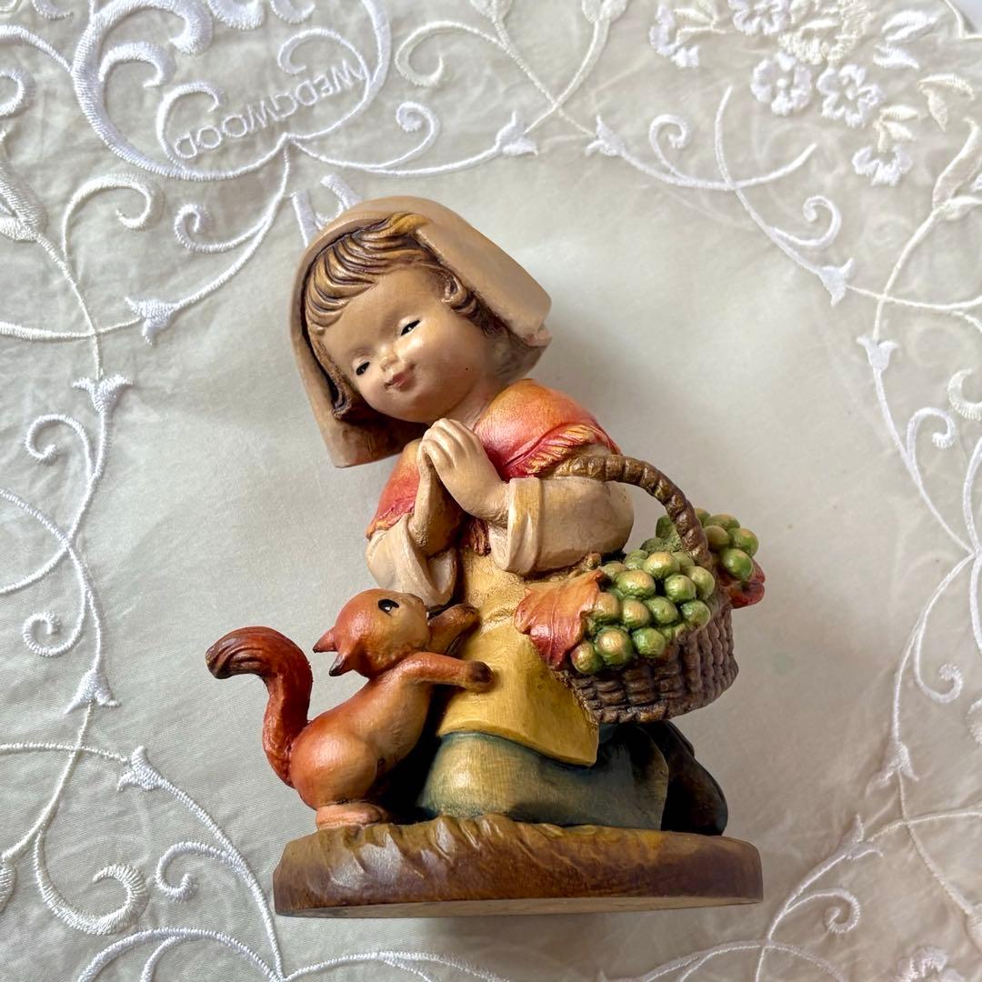 アンリ人形　ANRI 13㎝　【大きな・Thanksgiving】収穫の祈り