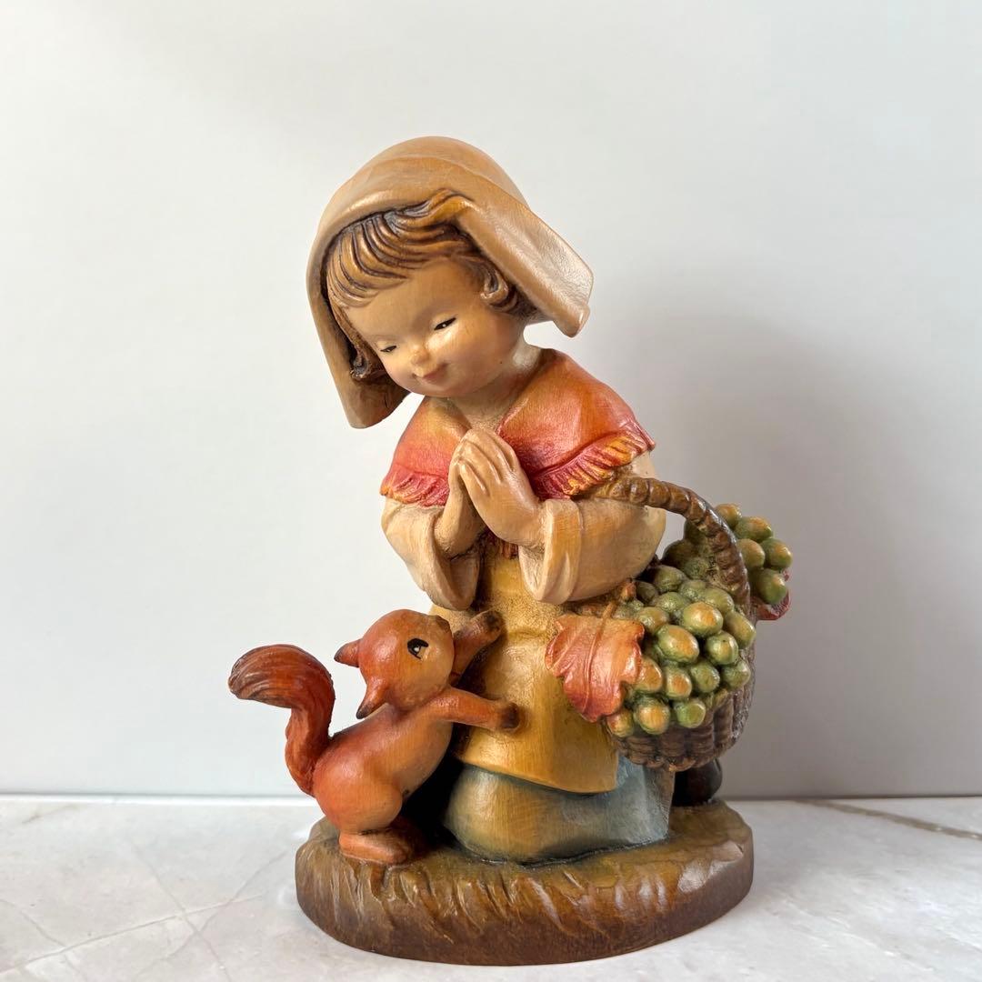 アンリ人形　ANRI 13㎝　【大きな・Thanksgiving】収穫の祈り