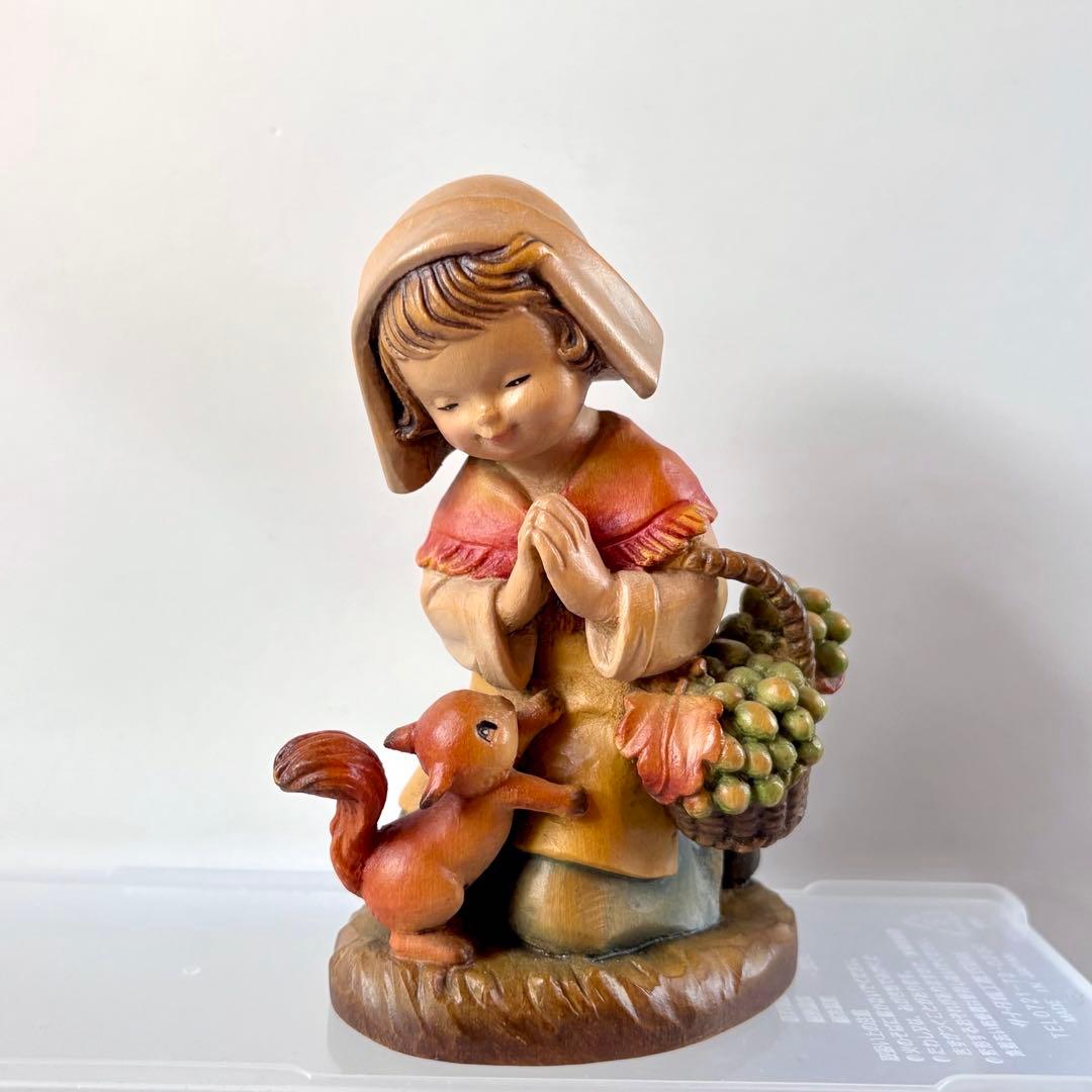 アンリ人形　ANRI 13㎝　【大きな・Thanksgiving】収穫の祈り