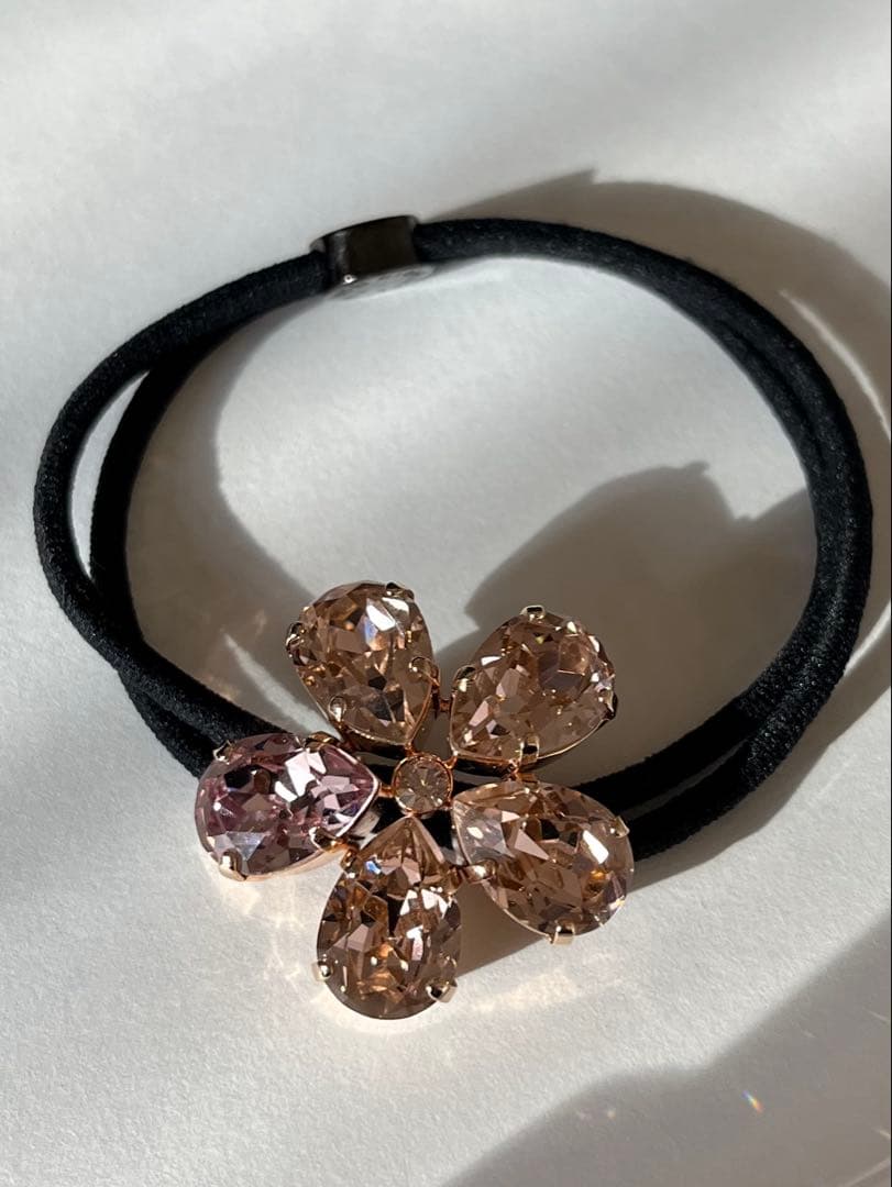 【専用】thehairbartokyo 桜クリスタルヘアゴム