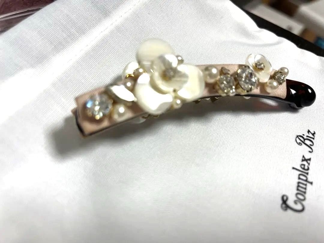 Complex Biz フラワーシェル バナナクリップ コンプレックスビズ保証書